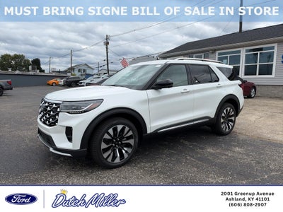 2027 Ford Explorer Platinum