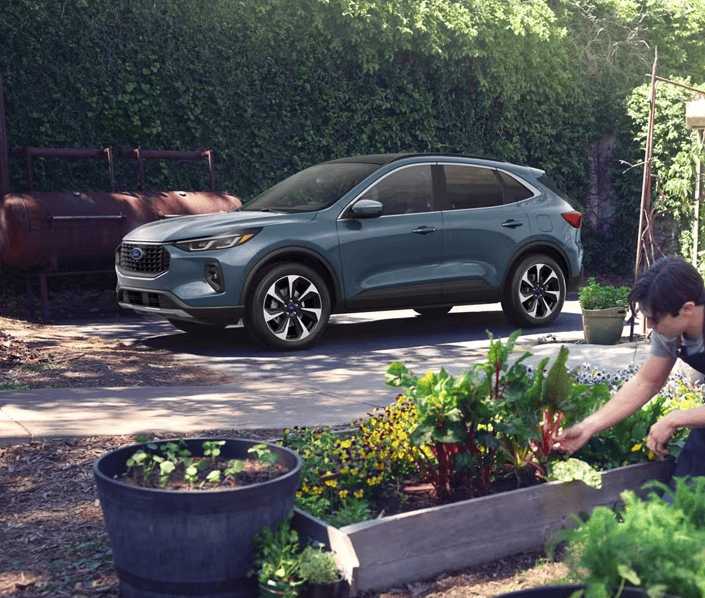 2024 Ford Escape Metallic Blue Parked