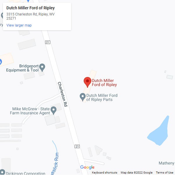 Dutch Miller Ford of Ripley Map
